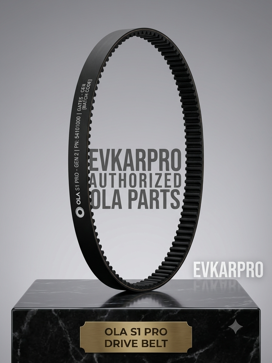 EVKARPRO Premium Drive Belt for OLA S1 Pro (Gen 2) Electric Scooter | High-Durability Toothed Rubber Synchronous Belt for ele
