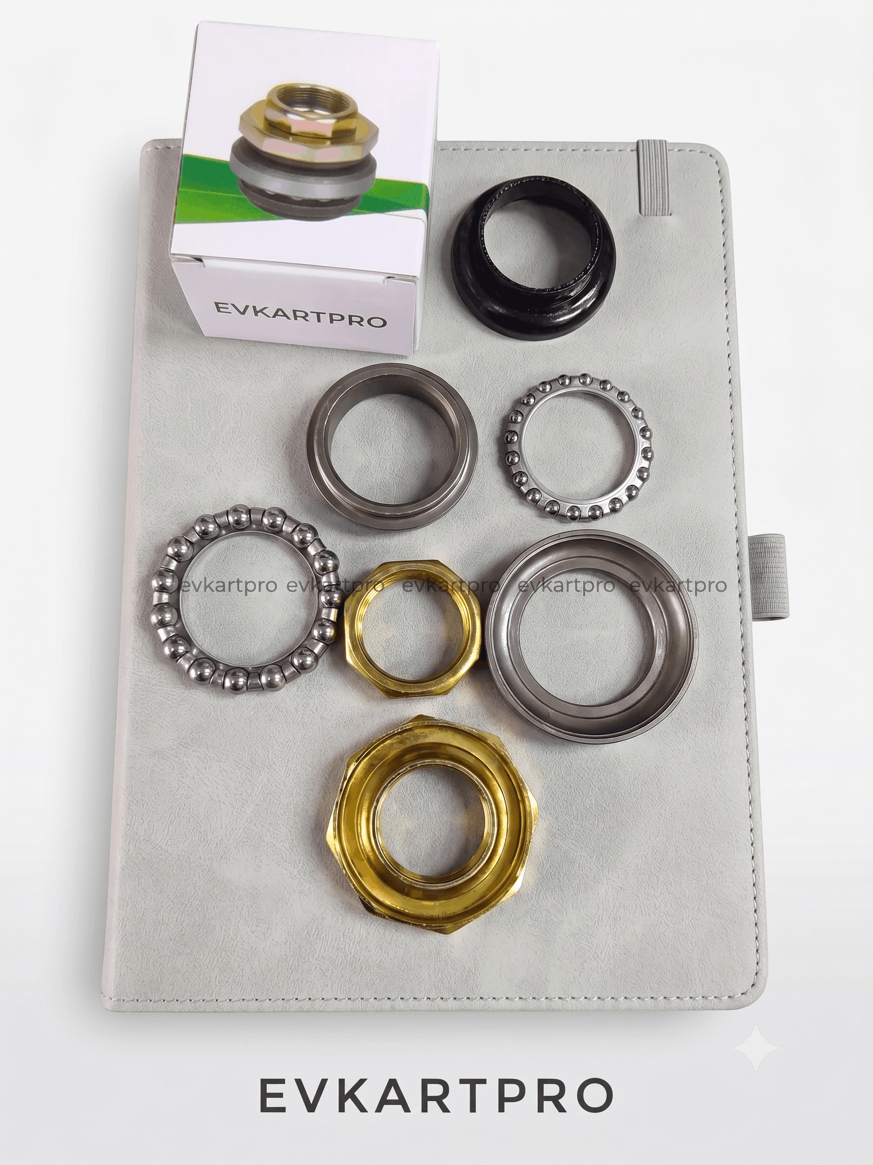 Premium EV Steering Cone Set (Racer Kit) with Ball Bearings for Okinawa, Komaki, Pure EV Scooters for electric scooter and EV