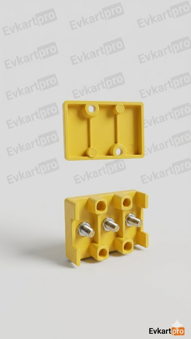 3 pin junction box yellow for electric scooter and EV parts buyers