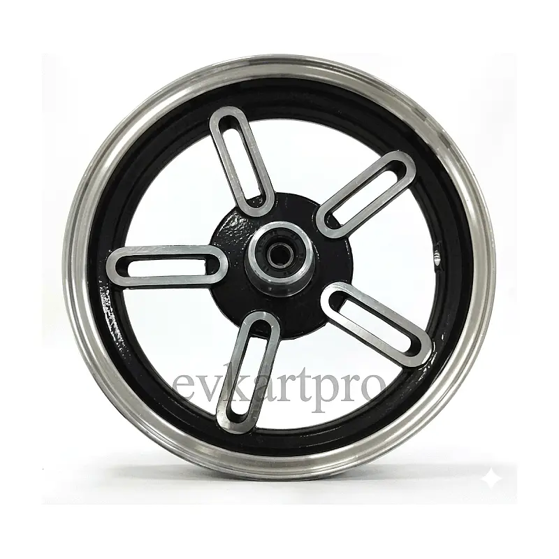 EVKart Pro | 10" Precision Alloy Wheel Rim (Disc Compatible) EV motor for electric scooter repairs