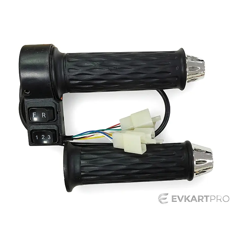 EVKart Pro Series Throttle Waterproof 1 2 3+ Reverse Forward for electric scooter and EV parts buyers